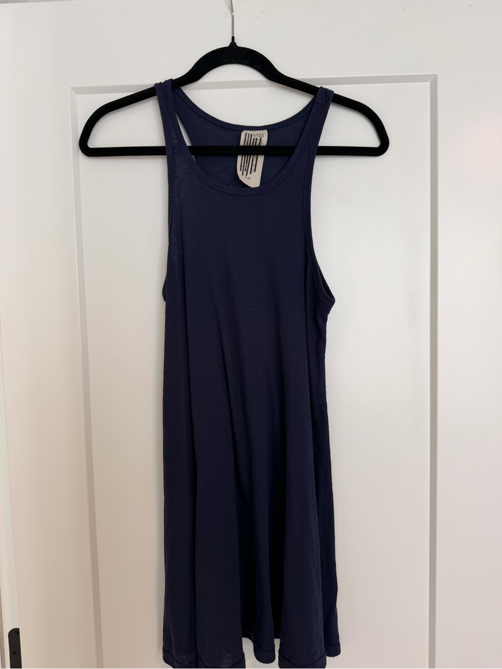 Free People Navy Racerback Tank